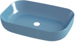Olympia Metamorfosis 42600 Turquoise Matt 60x42 - Επιτραπέζιος Νιπτήρας