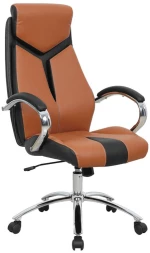 210710 Patron Καρεκλα Γραφειου Camel Μαυρο 63x72xh115/125cm