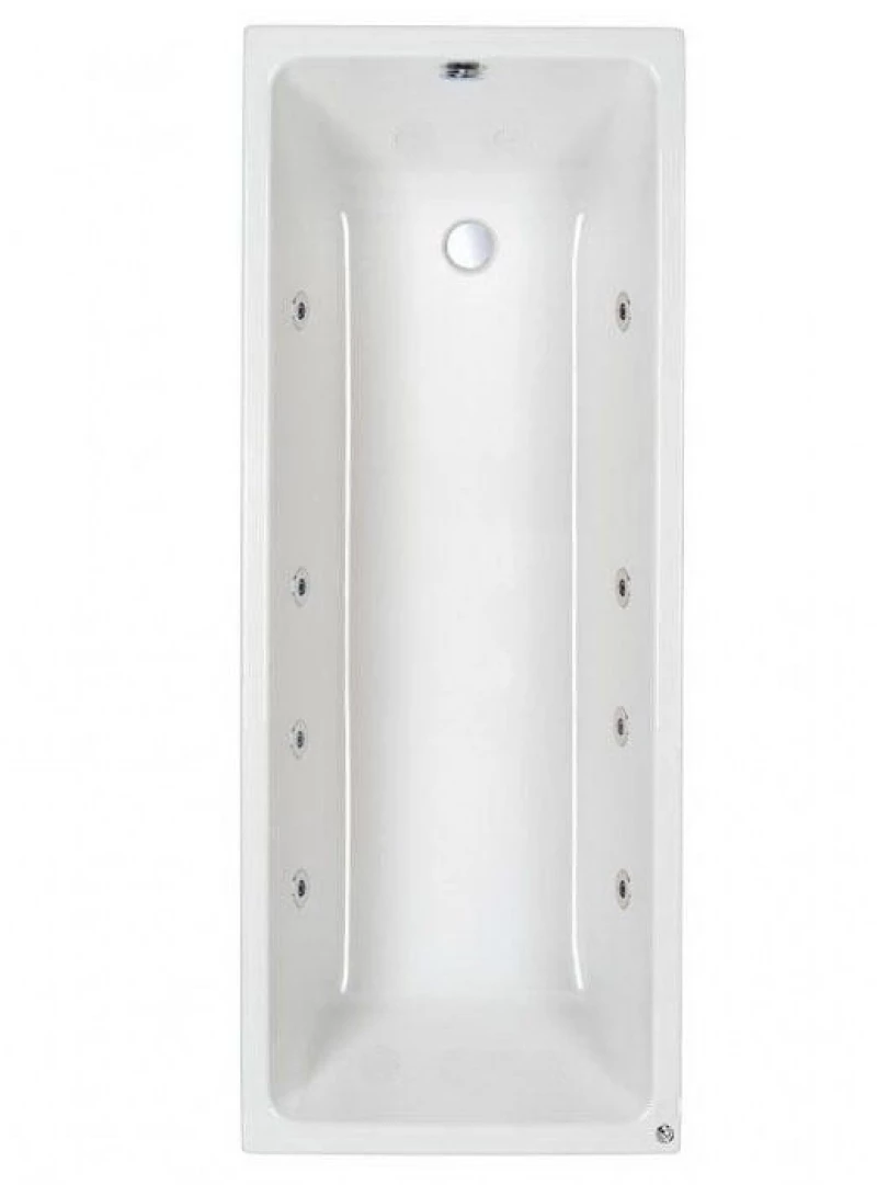 Carron Quantum Carronite 457ch - Ακρυλική Μπανιέρα Υδρομασάζ 180x80 Εκ