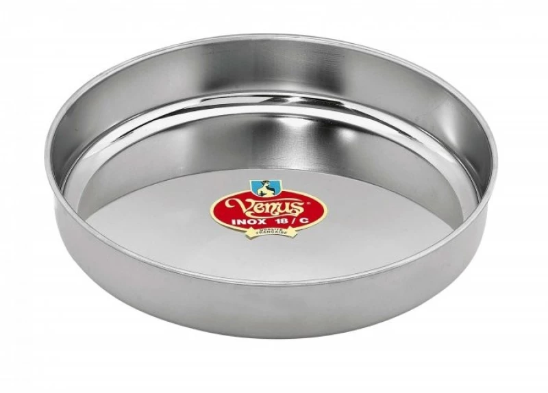 Venus 31328 Ταψί Στρογγυλό Inox 18/c No28