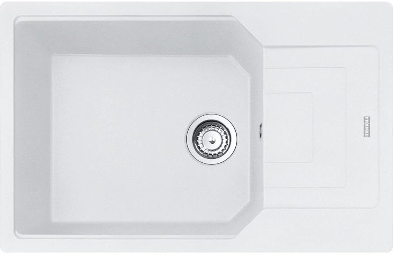 Franke Urban Ubg 611-78 Xl Polar White Γρανιτένιος Νεροχύτης 60cm