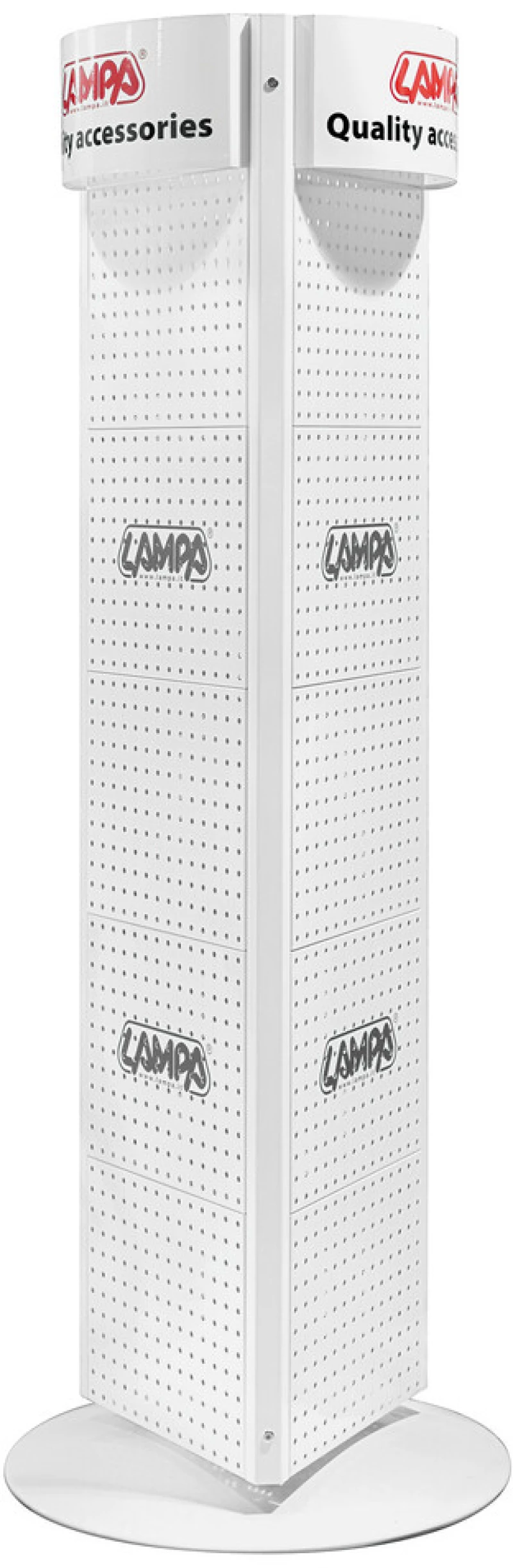 Lampa Σταντ 3 Οψεων Περιστρεφομενο 360 Μοιρων 172x60x35cm L9910.2
