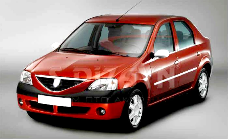 S-dizayn Dacia Logan 2005>2008 Καπακια Καθρεπτων Χρωμιο 2 Τεμαχια Κκ.5602011/sd