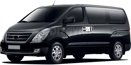 S-dizayn Hyundai H1 Van 2008> Χερουλια Πορτασ Χρωμιο Μεταλλικα 4τεμ Χπ.6203120/sd