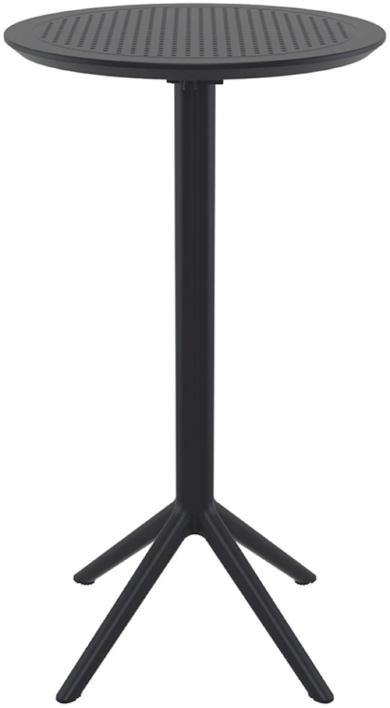 224975 Sky Black Bar Φ60χ108εκ.πτυσ/νο Τραπ. Πολ/νιου