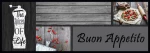 Ταπέτο Κουζίνας Cook & Wash 304 Buon Appetito Grey - 50 X 150