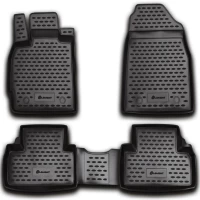 Novline Mazda Cx7 10/2009>12/2013 Πατακια Μαρκε Λαστιχο Σκαφακια (ανθρακι/σκουρο Γκρι) - 4 Τεμ. Nlc.33.18.211k/nv00284