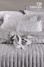Σετ Παπλωματοθήκη Down Town S-739 Florence Beige - Υπερδιπλη 240x250
