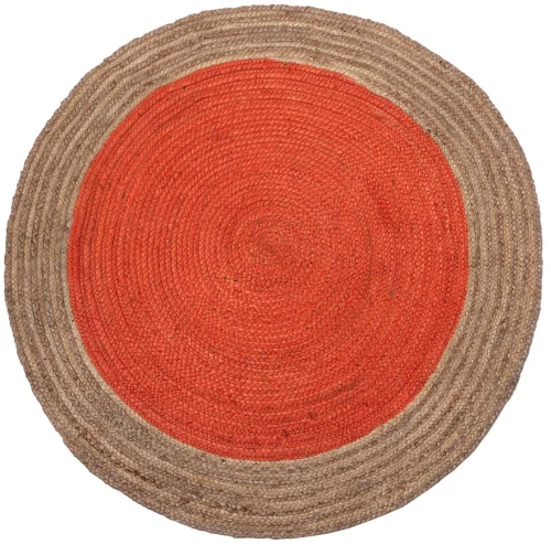 Χαλί Γιούτα 1706 (150cm) Teracotta - -