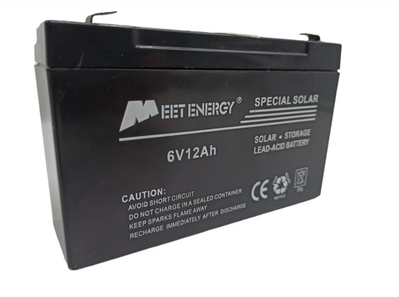 Μπαταρια Βαθειασ Εκφορτισησ Meet-energy Mt6v-12ah