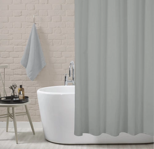 Κουρτίνα Μπάνιου (180x200) Classic Γκρί - 180x200