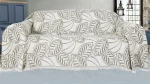 Ριχτάρι Τριθέσιου (180x300) Mcdecor Leaves Εκρού - 180x300