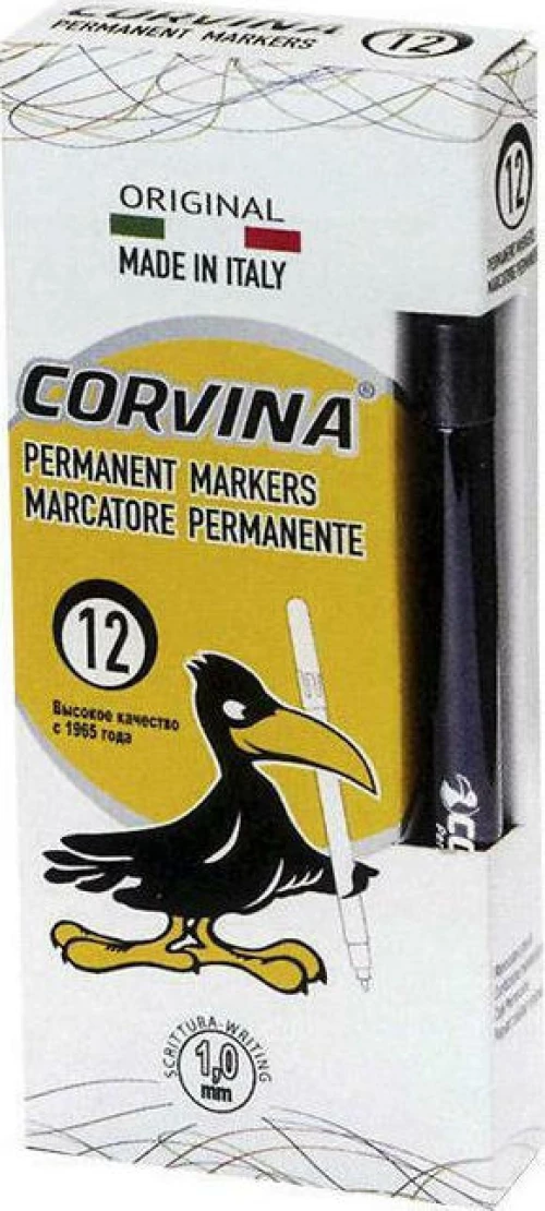 Μαρκαδορακι Ανεξιτηλο Corvina 1mm Carioca 42953-01 - Κοκκινο 1τεμ