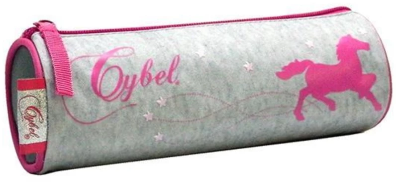 258509 Βagtrotter Κασετίνα Βαρελάκι `cybel` Γκρι 22x7εκ.