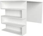 Γραφείο Cleora Λευκό Μοριοσανίδα/μελαμίνη 120x60x74cm
