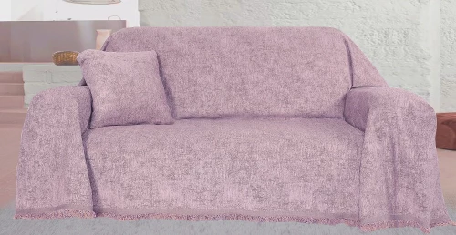 Ριχτάρια (σετ 2τμχ) Mcdecor Zen Λιλά - 170x180