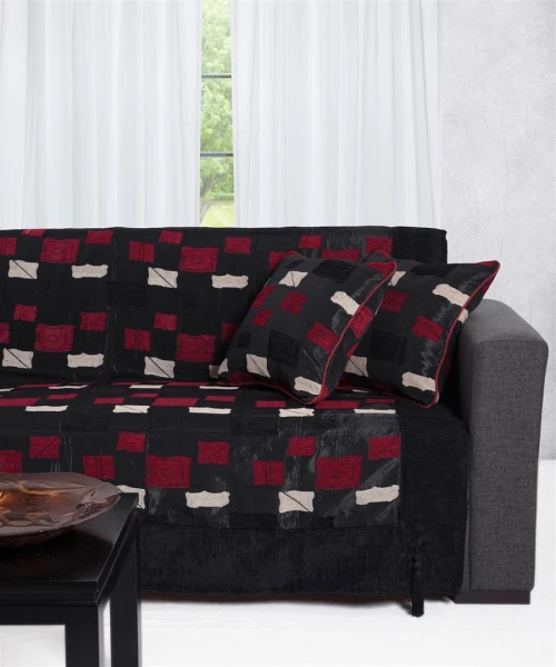 Ριχταρια 913 (180cm X 180cm / 180cm X 250cm / 180cm X 300cm) Μαύρο - -