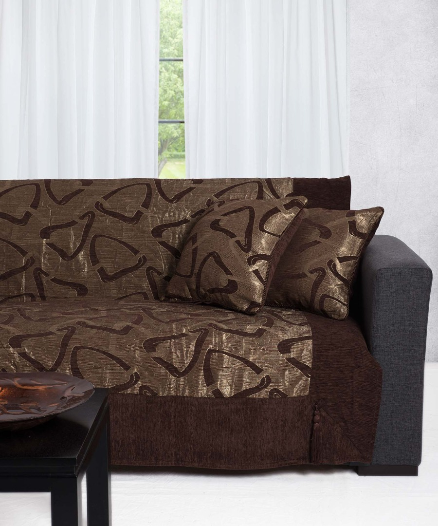 Ριχταρια 11230 (180cm X 180cm / 180cm X 250cm / 180cm X 320cm) Καφέ - -