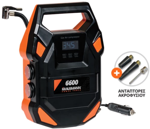 Krausmann 6600 Αεροσυμπιεστής Ψηφιακός 120w