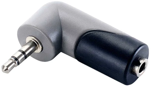 Soundsation Wiremaster Mini Jack Stereo Male - Mini Jack Stereo Female Angled