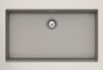 Schock Cristalite Manhattan Concrete Beton Υποκαθήμενος Νεροχύτης 75x45,6cm