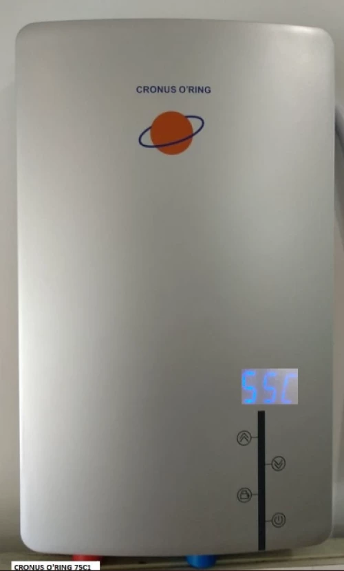 Cronus O'ring 75c1 Ταχυθερμαντήρας Κεντρικός Μονοφασικός Με Χαρακτηριστικά Inverter 7.5kw