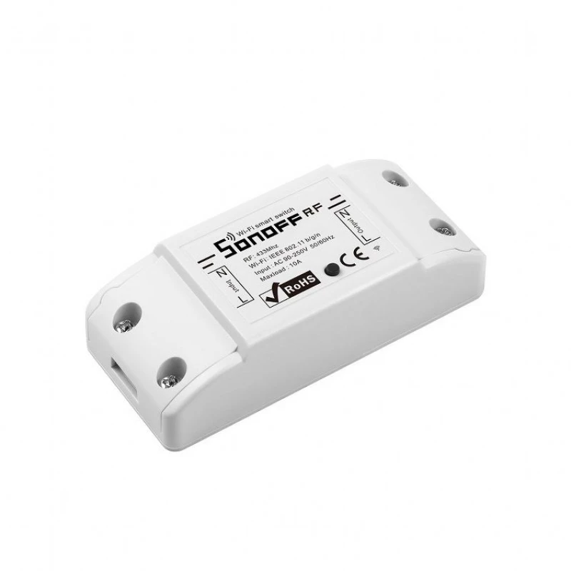 Sonoff Ασύρματος Διακόπτης Rf R2 10a New Smart Wifi Rf 433 Switch - Άσπρο M0802010002