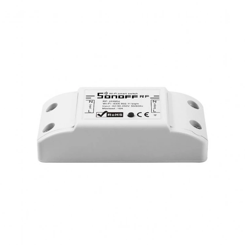 Sonoff Ασύρματος Διακόπτης Rf R2 10a New Smart Wifi Rf 433 Switch - Άσπρο M0802010002