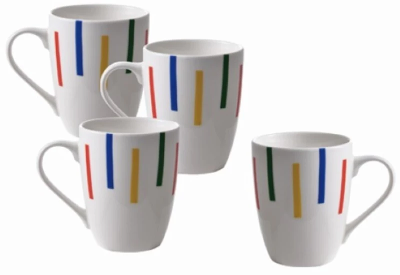 Σετ Φλιτζανιών Benetton Po Πορσελάνη Bone China 360 Ml (4 Uds)