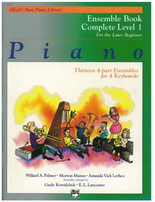 Alfred's Basic Piano Library - Ensemble Book, Complete 1 (1a/1b)