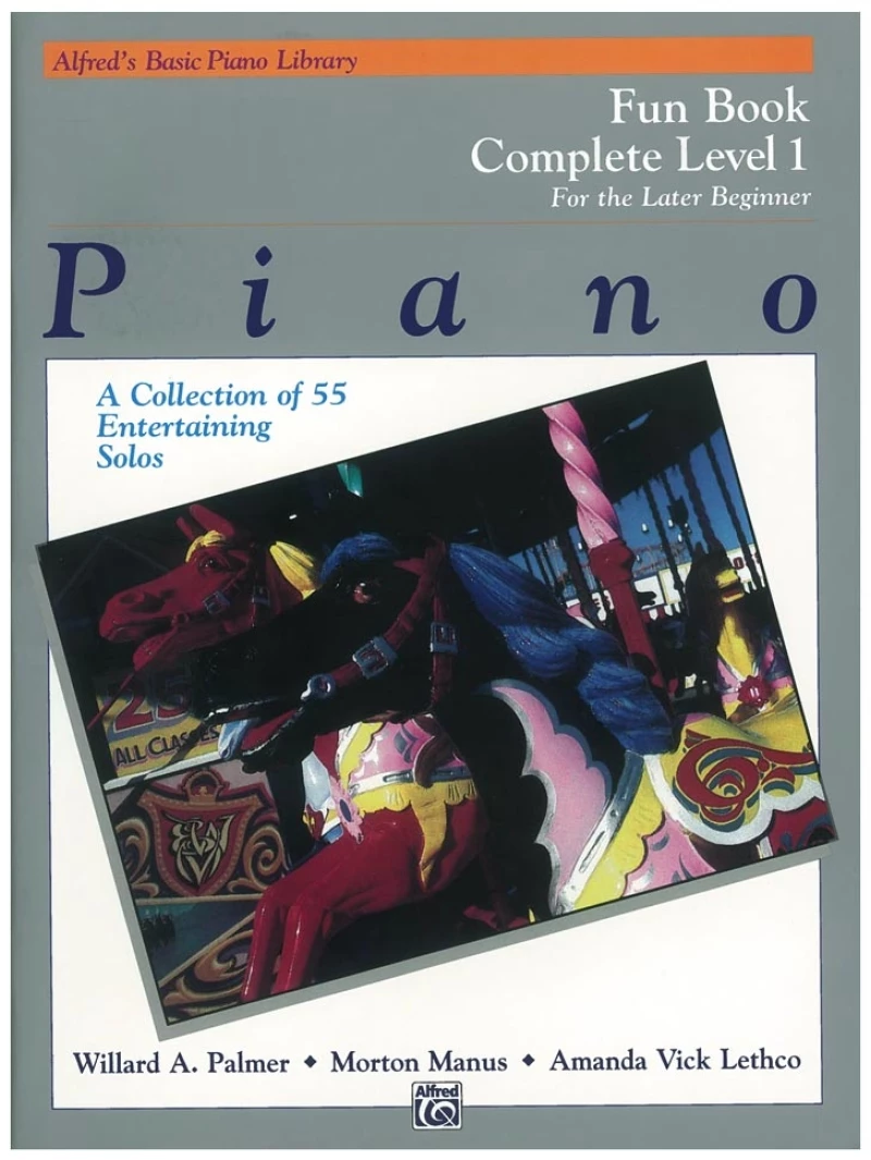 Alfred's Basic Piano Library - Fun Book, Complete 1 (1a/1b)