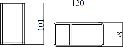 Sparke Sopa-02 Θήκη Για Οδοντόβουρτσες Μαύρο-χρυσό Ορείχαλκος & Ρητίνη