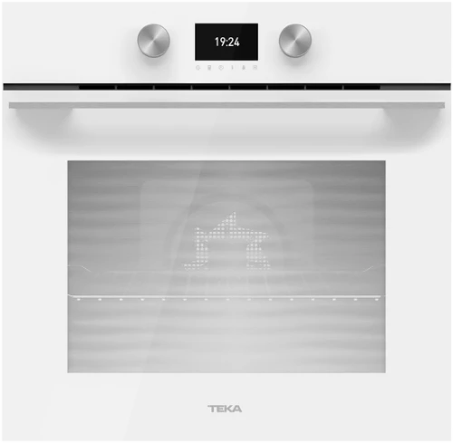 Teka Hlb 8600 Wh White Marble Εντοιχιζόμενος Φούρνος Άνω Πάγκου Πολλαπλών Λειτουργιών