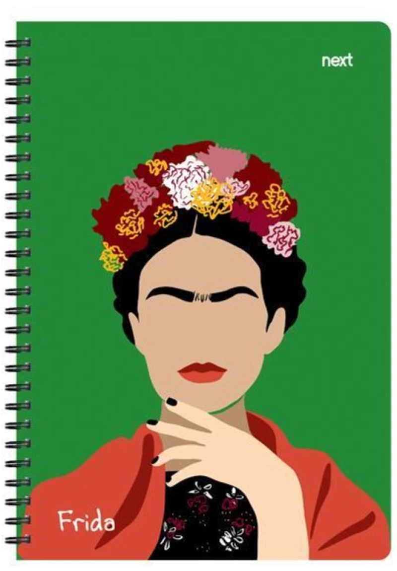 252765 Next Trends Frida Τετράδιο Σπιράλ 17x25εκ. 2θεμ., 70φ. (σετ 3 Τεμαχιων)