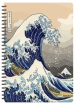 252770 Next Trends Wave Τετράδιο Σπιράλ 17x25εκ. 2θεμ., 70φ. (σετ 3 Τεμαχιων)