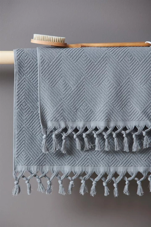 Πετσέτα Palamaiki Pyramida Blue - 70 X 140