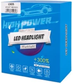 M-tech Hβ3 9005 9>24v 6.500k 5.000lm 50w Csp1860 Led Lsg Series +300% Kit M-tech - 2 Τεμ. Lsg5/mt