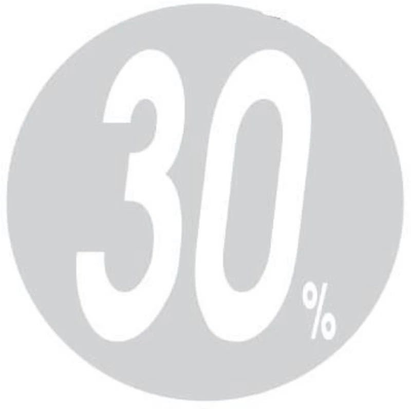 255337 Next Αφίσα `κύκλοσ -30%` Για Βιτρίνεσ O32εκ. (σετ 10 Τεμαχιων)