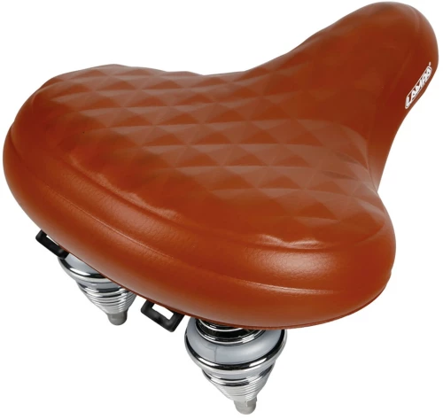 Lampa Σέλα Ποδηλάτου City S-14 Καφέ 260χ255mm 9238.5-lb