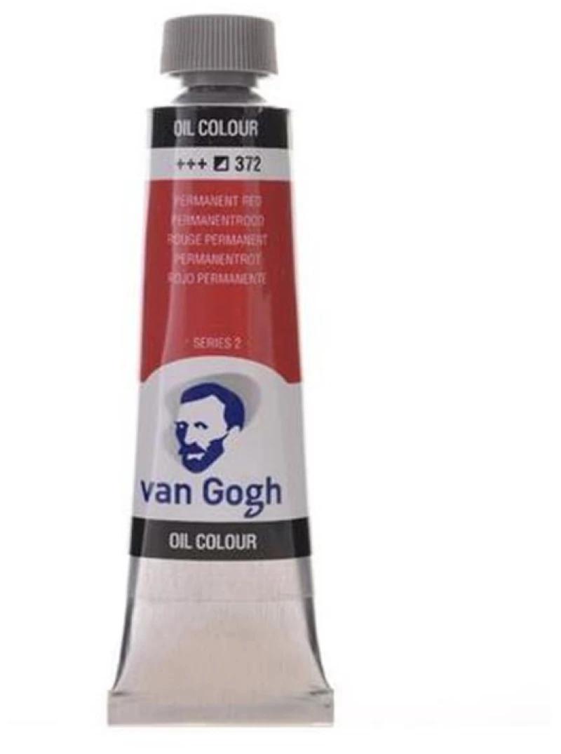 260353 Talens Van Gogh Χρώματα Λαδιού 60ml (372-permanent Red) (σετ 3 Τεμαχιων)