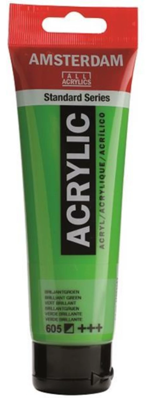 260711 Talens Amsterdam Ακρυλικό Χρώμα 605 Brilliant Green 120ml