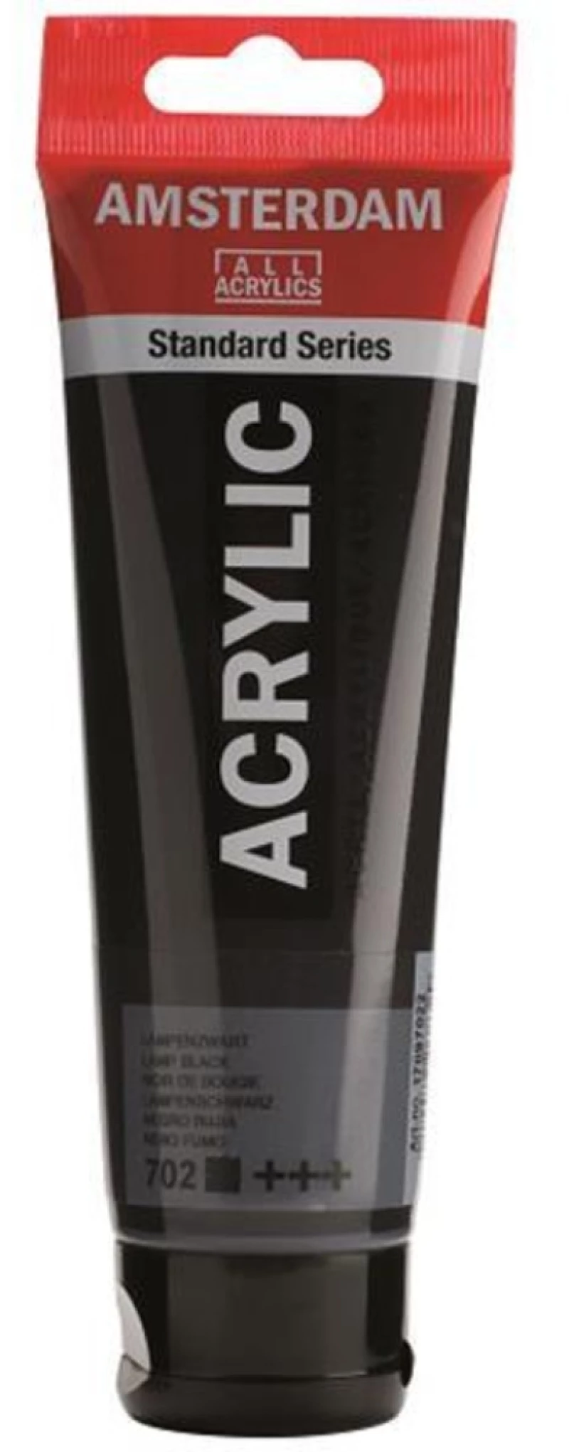 260720 Talens Amsterdam Ακρυλικό Χρώμα 702 Lamp Black 120ml