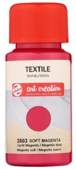 261105 Talens Χρώμα Textile 3503 Soft Magenda 50ml (σετ 4 Τεμαχιων)