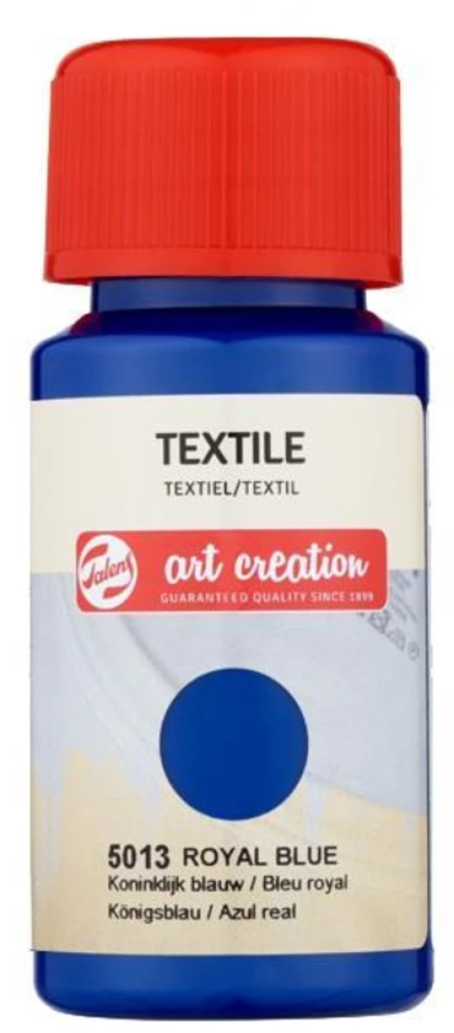 261108 Talens Χρώμα Textile 5013 Royal Blue 50ml (σετ 4 Τεμαχιων)