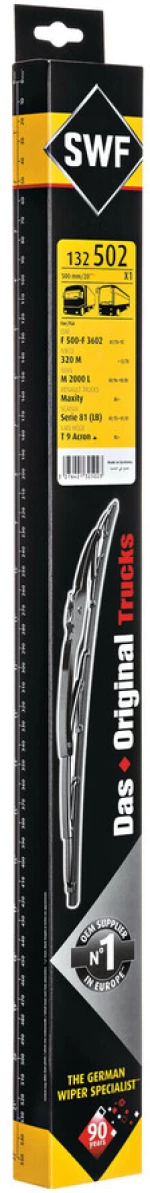 Lampa Υαλοκαθαριστηρασ Φορτηγου 500mm (20") L.v132502
