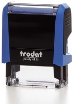 251861 Trodat Printy Σφραγίδα Μπλε 4911 Με Μπλε Μελάνι