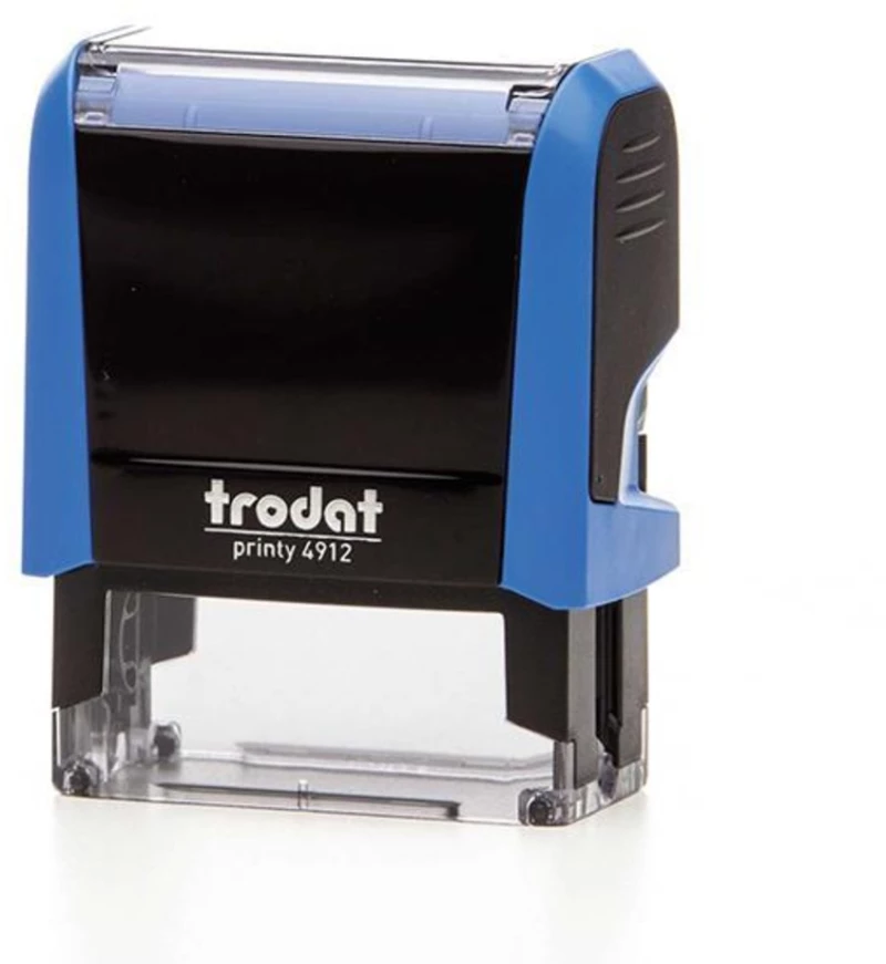251863 Trodat Printy Σφραγίδα Μπλε 4912 Με Μπλε Μελάνι
