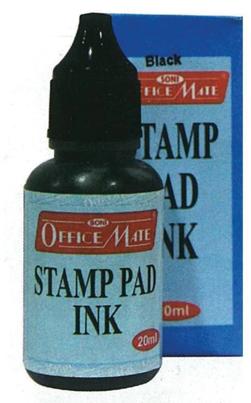 258702 Μελάνι Για Ταμπόν Σφραγίδασ Μπλε 24ml (σετ 12 Τεμαχιων)