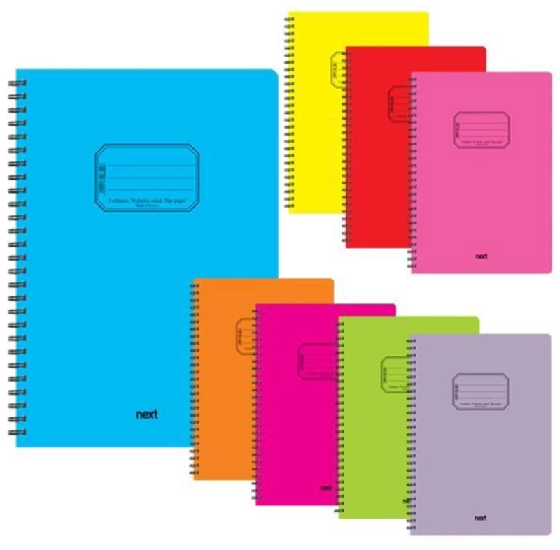 252750 Next Colors Τετράδιο Σπιράλ 21x29εκ. 3θεμ., 105φ. (σετ 10 Τεμαχιων)