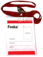 252956 Καρτελάκια Κάθετα Με Κόκκινο Κορδόνι 15,5x10,3εκ. 50τμχ